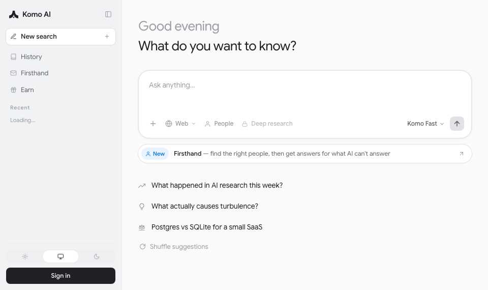 Komo Search