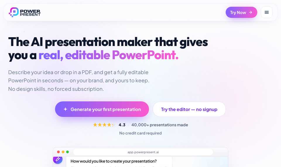 Powerpresent AI