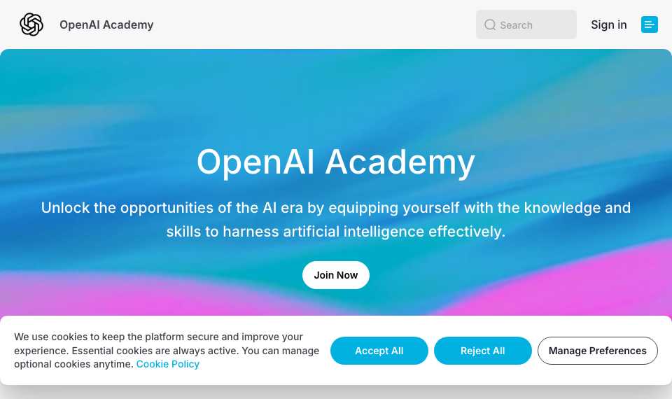 OpenAI Academy