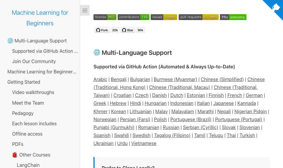 ML for Beginners