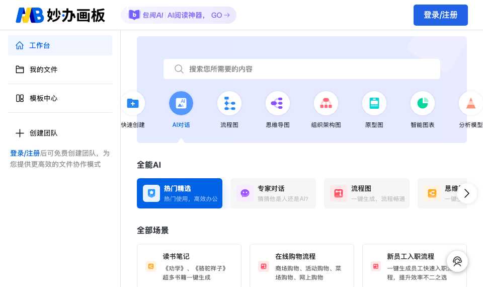 妙办AI画图工具
