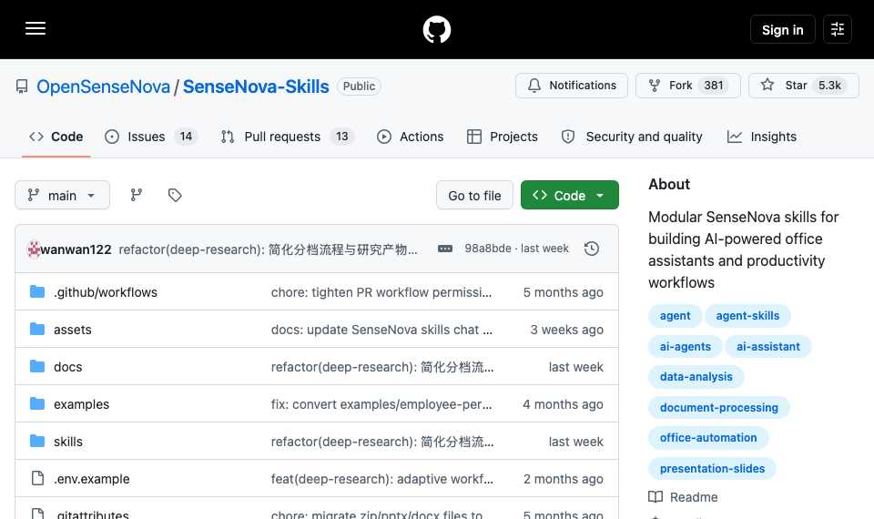 SenseNova-Skills
